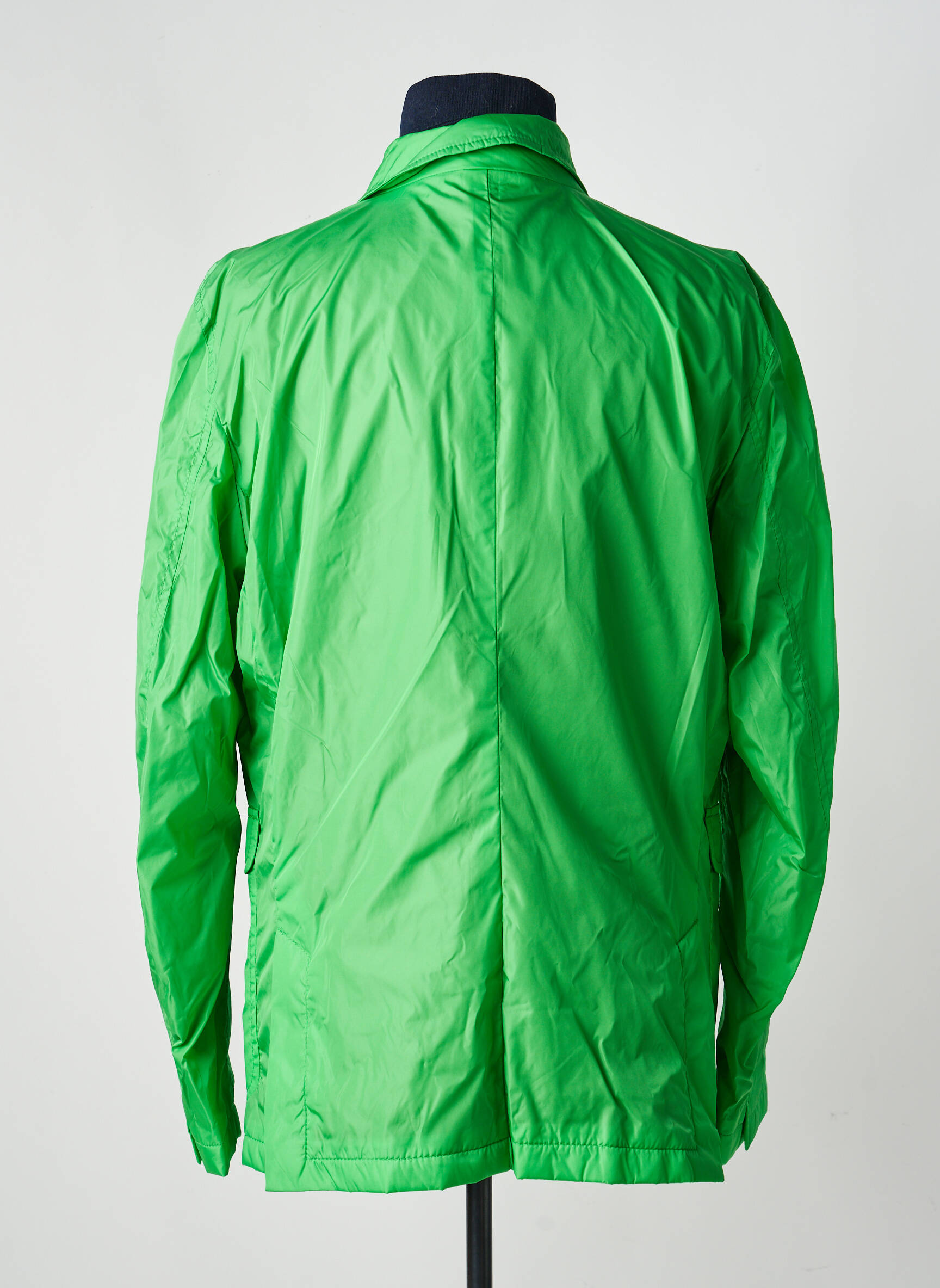 Coupe-vent poches sans capuche vert PIERRE TALAMON homme