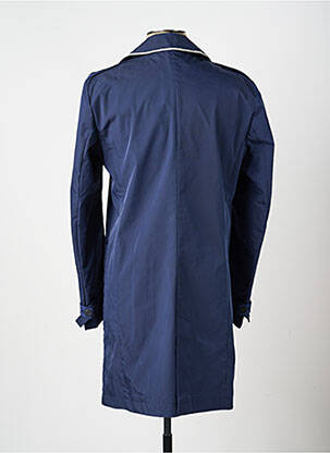 Imperméable poches sans capuche bleu PIERRE TALAMON homme