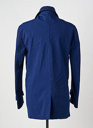 Veste casual coupe droite bleu PIERRE TALAMON homme