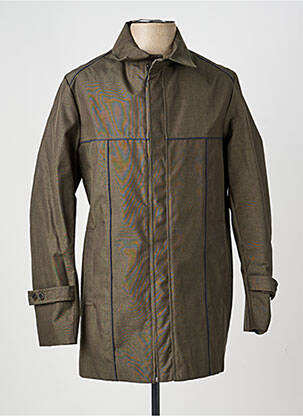 Veste casual coupe droite vert PIERRE TALAMON homme