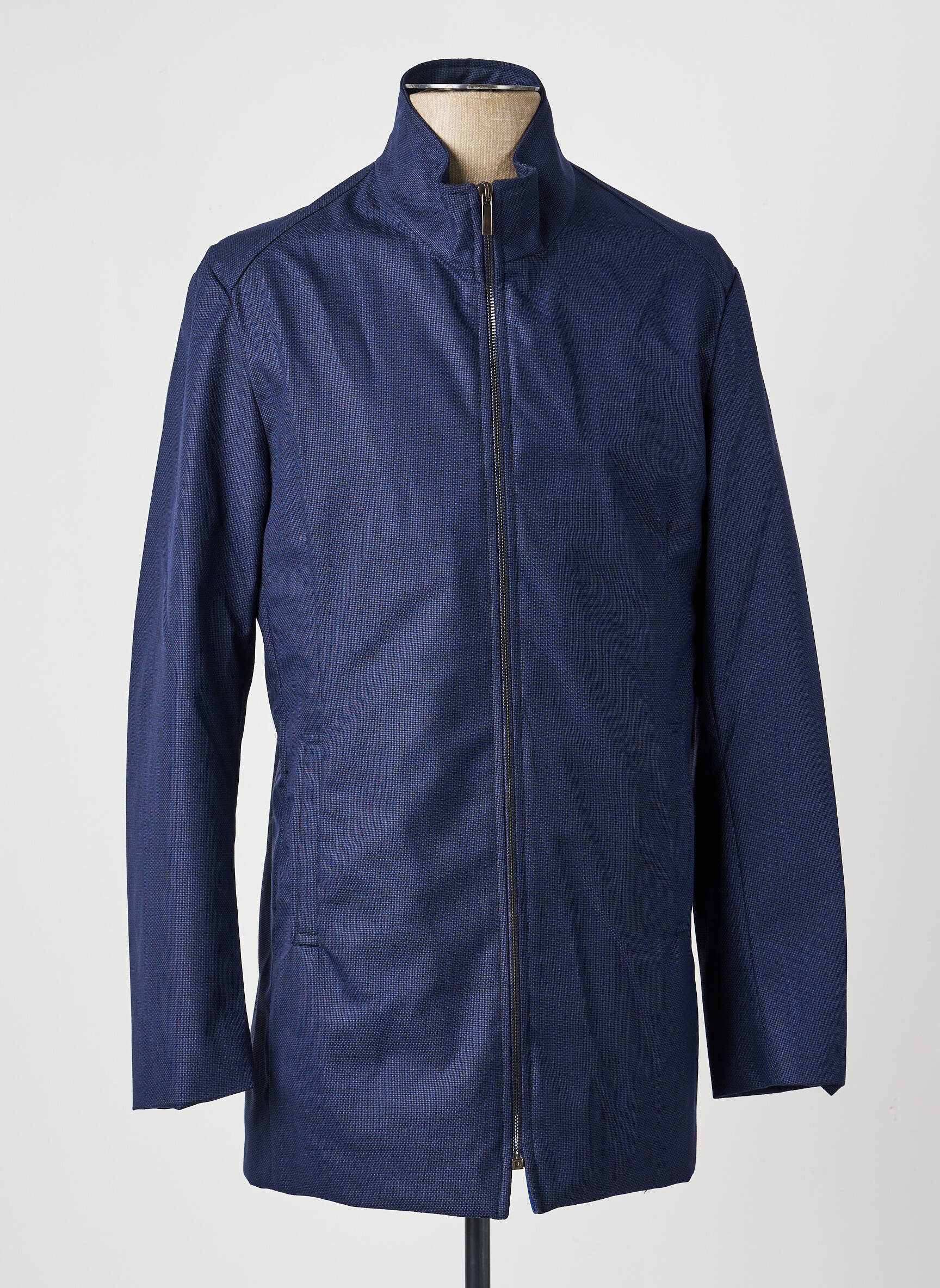 Blouson poches bleu PIERRE TALAMON homme