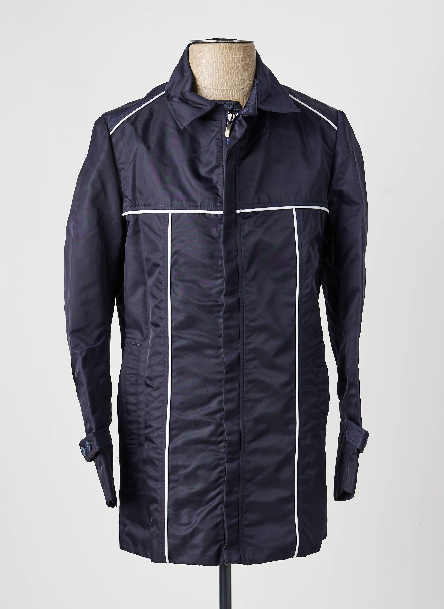 Blouson poches bleu PIERRE TALAMON homme