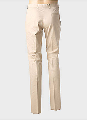 Pantalon chino poches taille normale beige PIERRE TALAMON homme