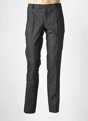 Pantalon chino tissage chiné taille normale gris PIERRE TALAMON homme