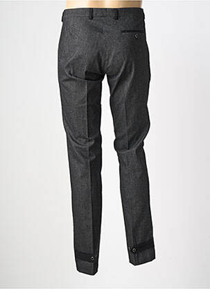 Pantalon chino tissage chiné taille normale gris PIERRE TALAMON homme