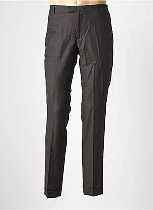 Pantalon chino poches taille normale noir PIERRE TALAMON homme