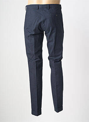 Pantalon chino poches taille normale bleu PIERRE TALAMON homme