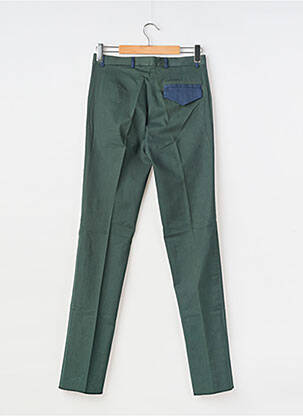 Pantalon chino poches taille normale vert PIERRE TALAMON homme