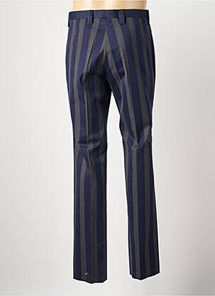 Pantalon droit taille normale taille normale bleu PIERRE TALAMON homme