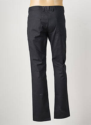 Pantalon slim fermeture zippée sous rabat boutonné taille normale noir PIERRE TALAMON homme