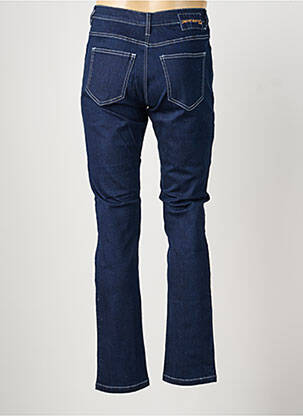Jeans coupe slim tissage brut taille normale bleu PIERRE TALAMON homme