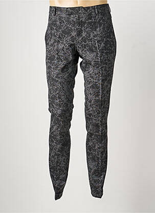 Pantalon chino tissage chiné taille normale gris PIERRE TALAMON homme