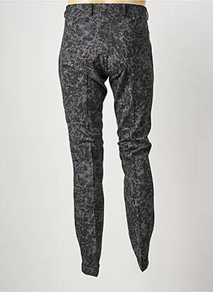 Pantalon chino tissage chiné taille normale gris PIERRE TALAMON homme