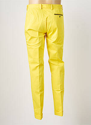 Pantalon chino poches taille normale jaune PIERRE TALAMON homme