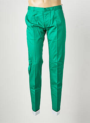 Pantalon chino poches taille normale vert PIERRE TALAMON homme