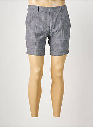 Short fermeture zippée sous rabat boutonné taille normale gris PIERRE TALAMON homme