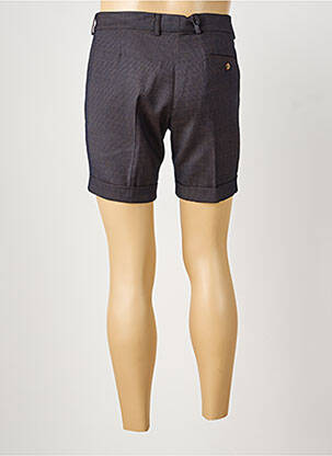 Short fermeture zippée sous rabat boutonné taille normale noir PIERRE TALAMON homme
