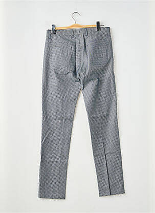 Pantalon slim fermeture zippée sous rabat boutonné taille normale noir PIERRE TALAMON homme
