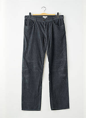 Pantalon slim tissage velours taille normale gris PIERRE TALAMON homme
