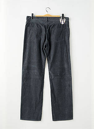 Pantalon slim tissage velours taille normale gris PIERRE TALAMON homme