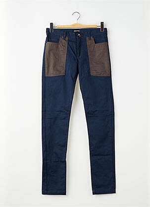Jeans coupe slim stretch taille normale bleu PIERRE TALAMON homme