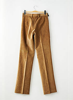 Pantalon slim stretch taille normale marron PIERRE TALAMON homme