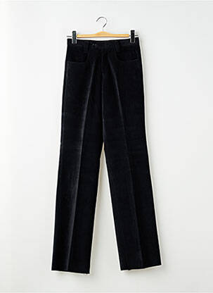 Pantalon slim stretch taille normale noir PIERRE TALAMON homme