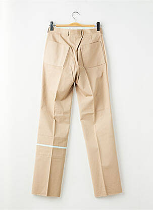 Pantalon slim tissage popeline taille normale marron PIERRE TALAMON homme