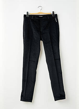 Pantalon slim tissage velours taille normale noir PIERRE TALAMON homme