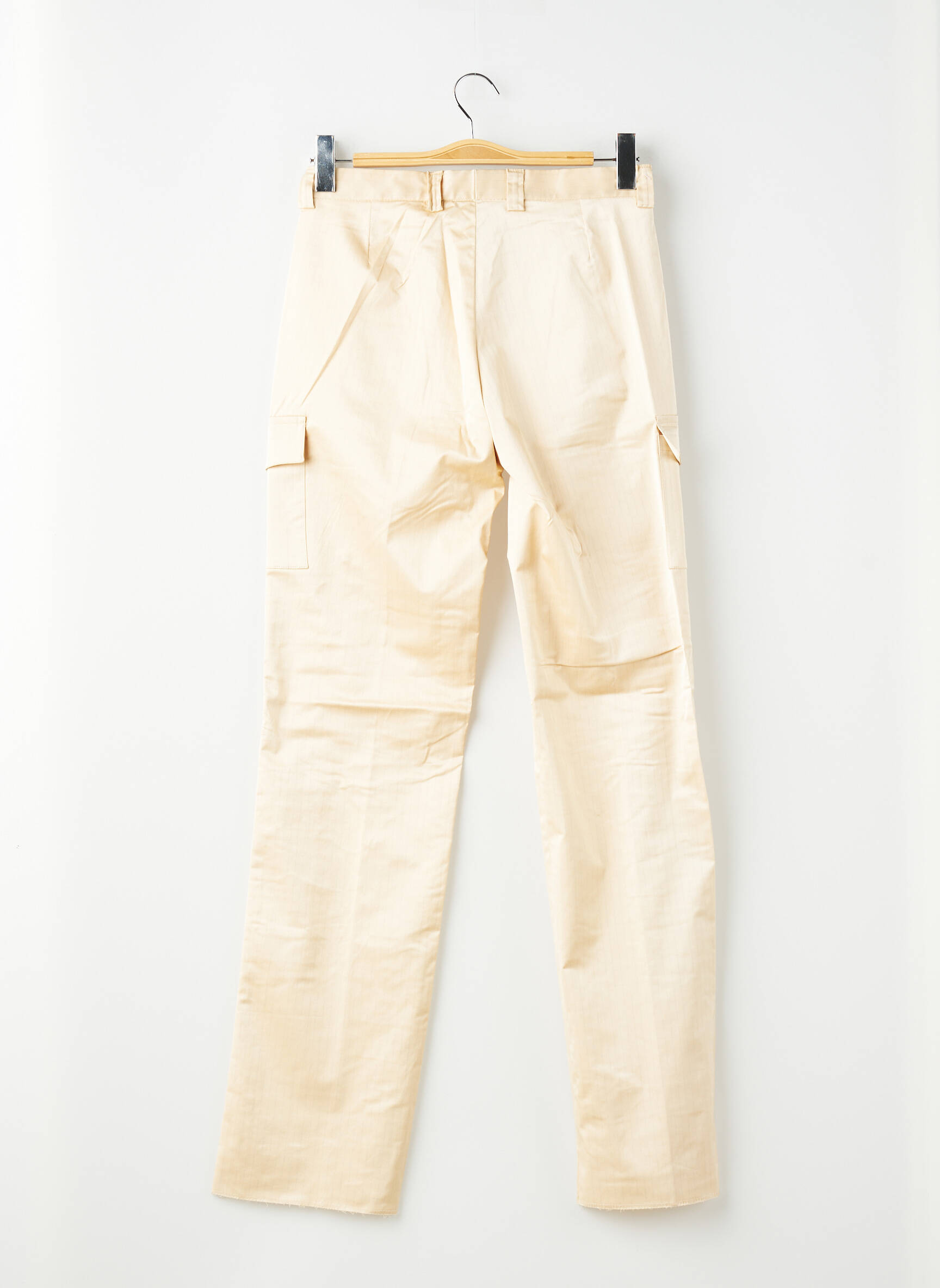Pantalon cargo stretch taille normale beige PIERRE TALAMON homme