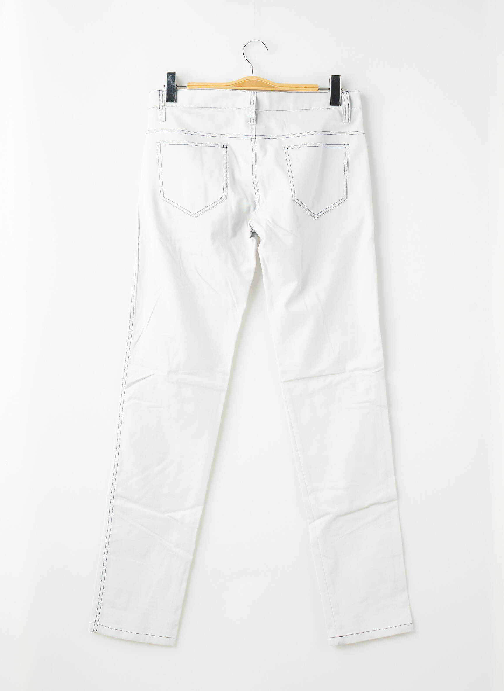 Pantalon slim stretch taille normale gris PIERRE TALAMON homme