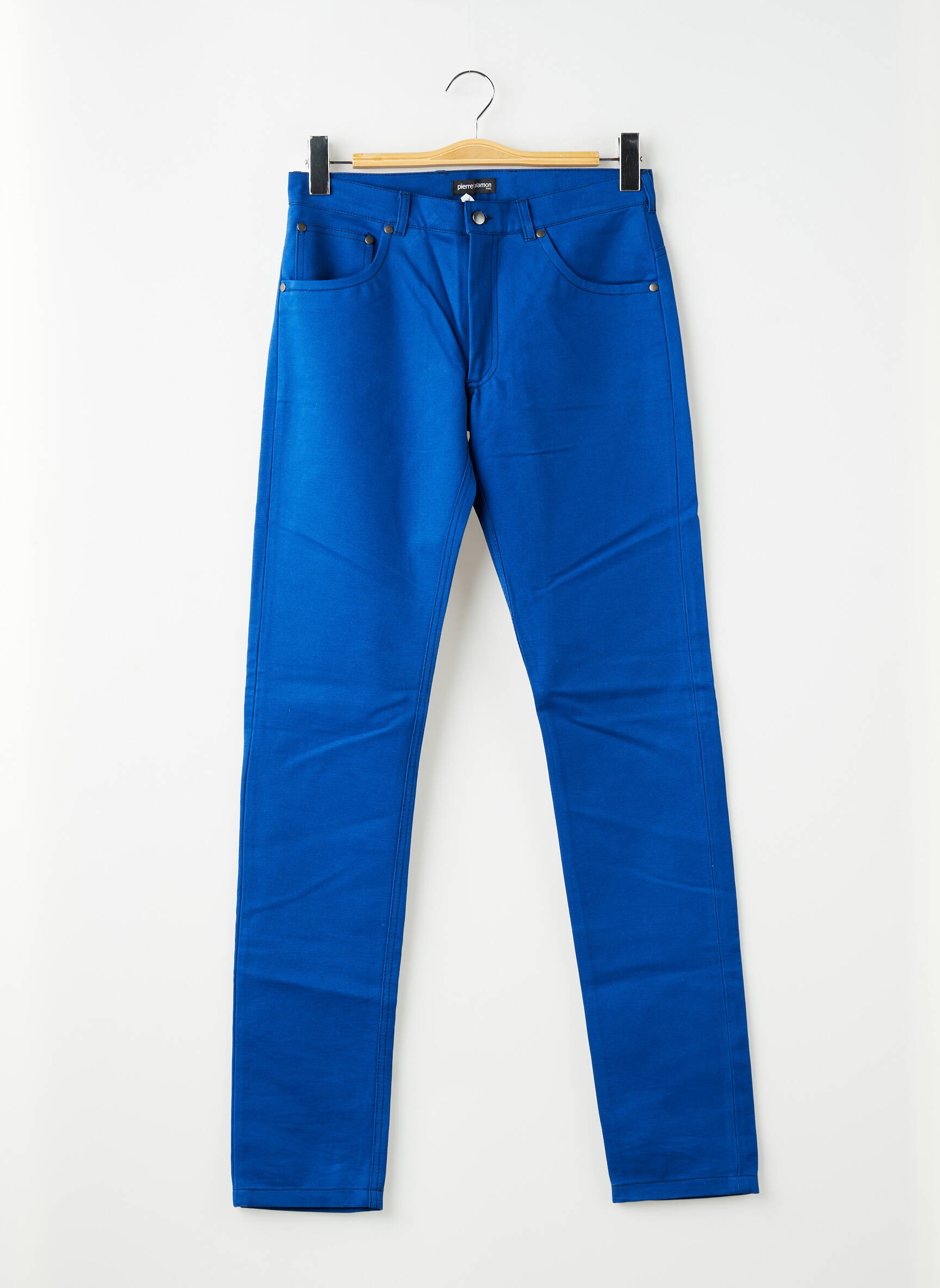 Jeans coupe slim stretch bleu PIERRE TALAMON homme