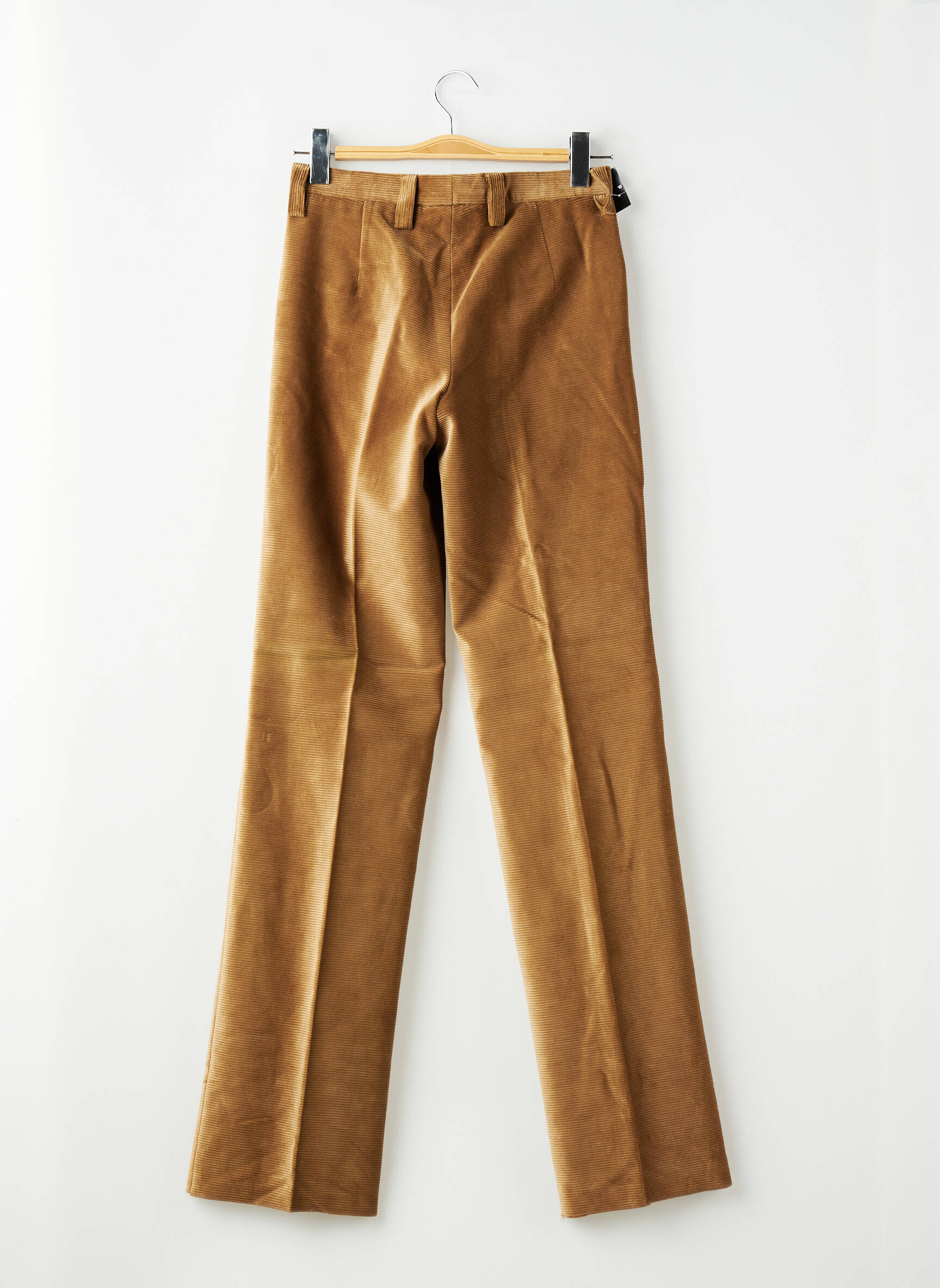 Pantalon slim stretch taille normale marron PIERRE TALAMON homme