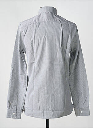 Chemise manches longues imprimé fantaisie gris PIERRE TALAMON homme
