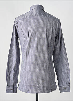 Chemise manches longues imprimé fantaisie gris PIERRE TALAMON homme