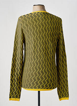 Pull stretch manches longues orange PIERRE TALAMON homme