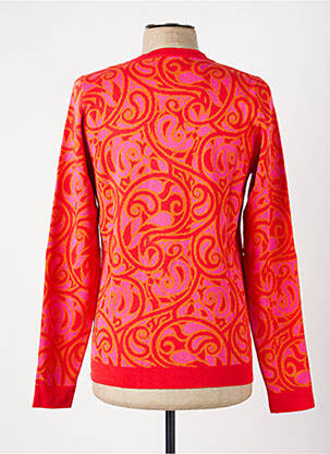 Pull stretch manches longues rouge PIERRE TALAMON homme