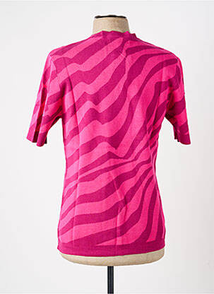 T-shirt coupe cintrée manches courtes rose PIERRE TALAMON homme