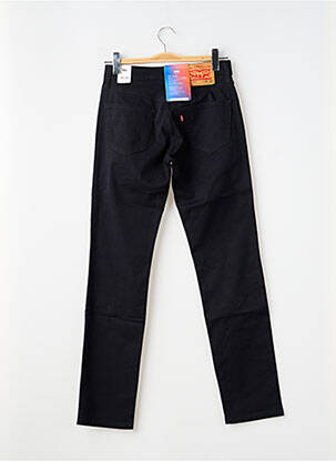 Pantalon slim stretch taille normale noir LEVI'S homme