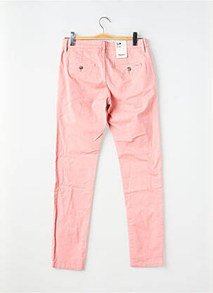 Pantalon chino stretch taille normale rose PEPE JEANS homme