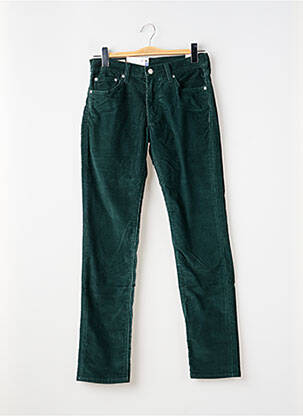 Pantalon slim tissage velours taille normale vert LEVI'S homme
