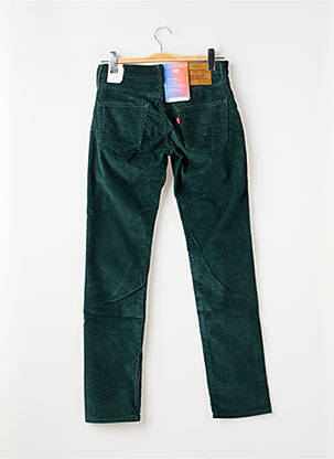 Pantalon slim tissage velours taille normale vert LEVI'S homme