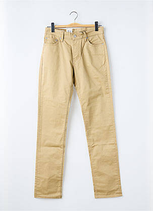 Pantalon slim stretch taille normale beige LEVI'S homme