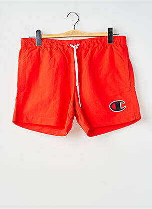 Short de bain fond doublé rouge CHAMPION homme