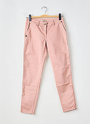 Pantalon chino stretch taille normale rose PAKO LITTO femme