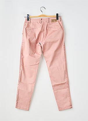 Pantalon chino stretch taille normale rose PAKO LITTO femme