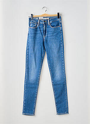 Jeans coupe slim stretch taille normale bleu LEVI'S femme