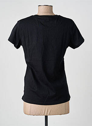 T-shirt sérigraphie floquée manches courtes noir LEVI'S femme