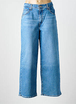 Jeans coupe large stretch taille normale bleu LEVI'S femme