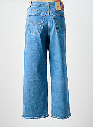 Jeans coupe large stretch taille normale bleu LEVI'S femme